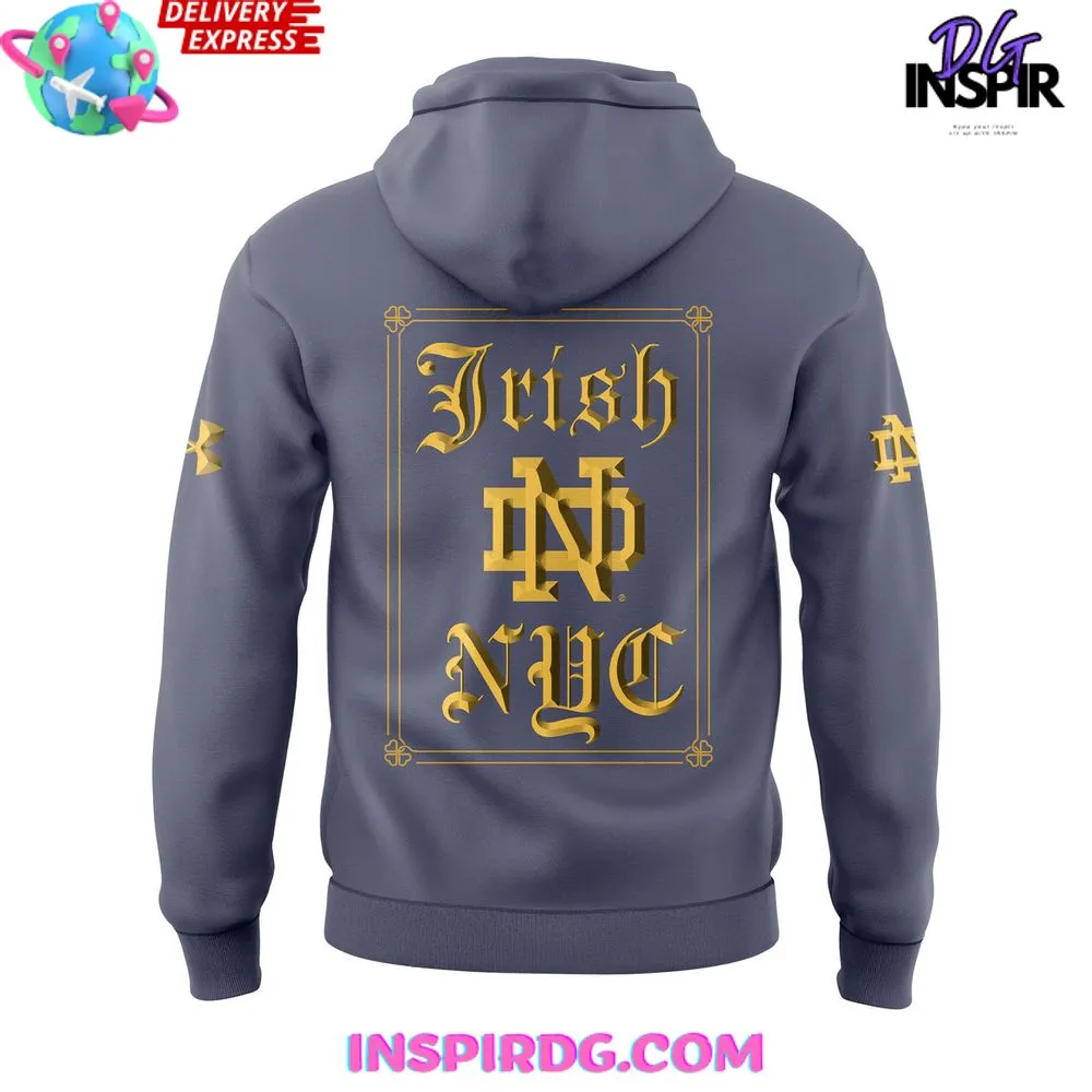 -Notre Dame Fighting Irish Four Horsemen 100-Year Anniversary Gray Hoodie