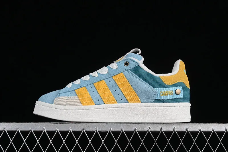 Adidas Campus 00s Blue Yellow Cloud White IF4341