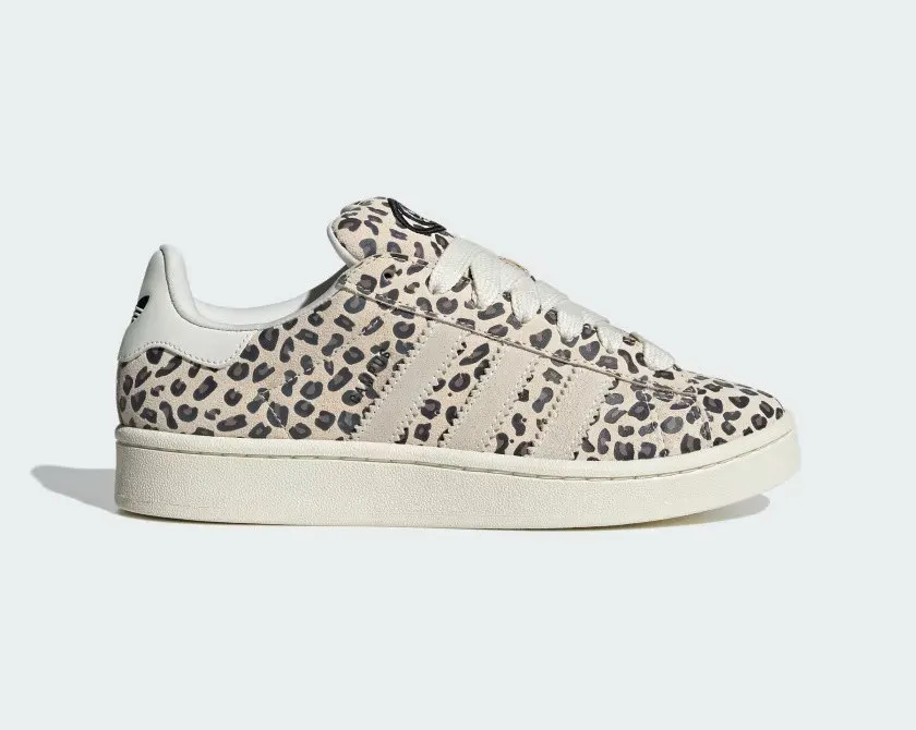 Adidas Campus 00s Leopard Supplier Colour Off White Core Black ID7041