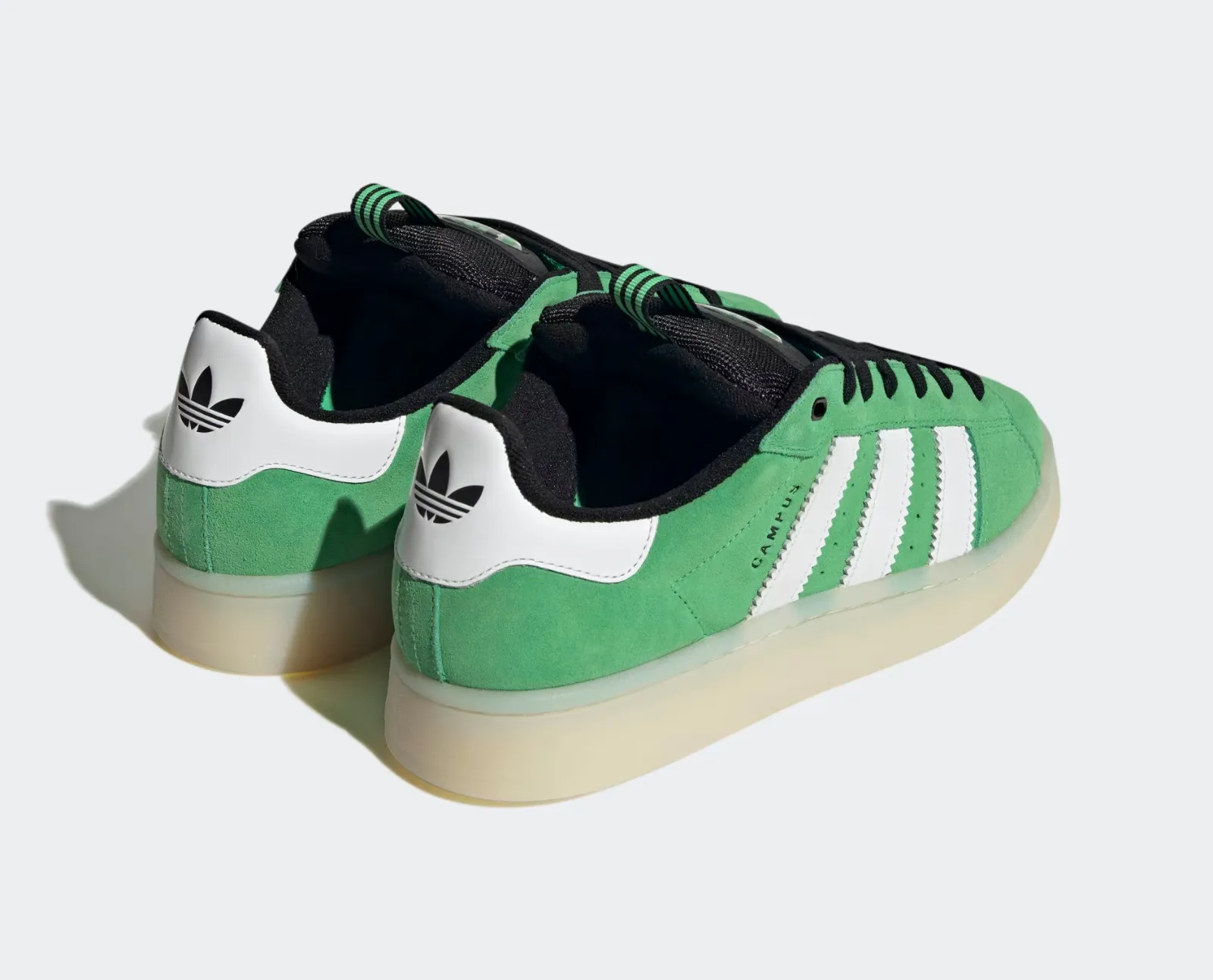 Adidas Campus 00s Semi Screaming Green Cloud White Core Black HQ8713