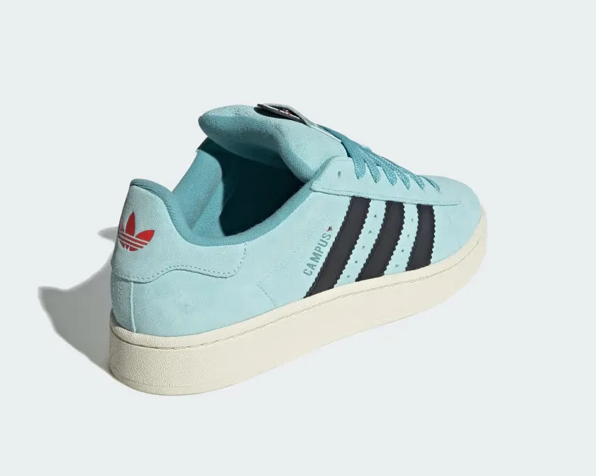 Adidas Campus 00s Turquoise Semi Flash Aqua Core Black Cream White ID6248