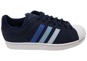 Adidas Mens Superstar II Comfortable Lace Up Shoes