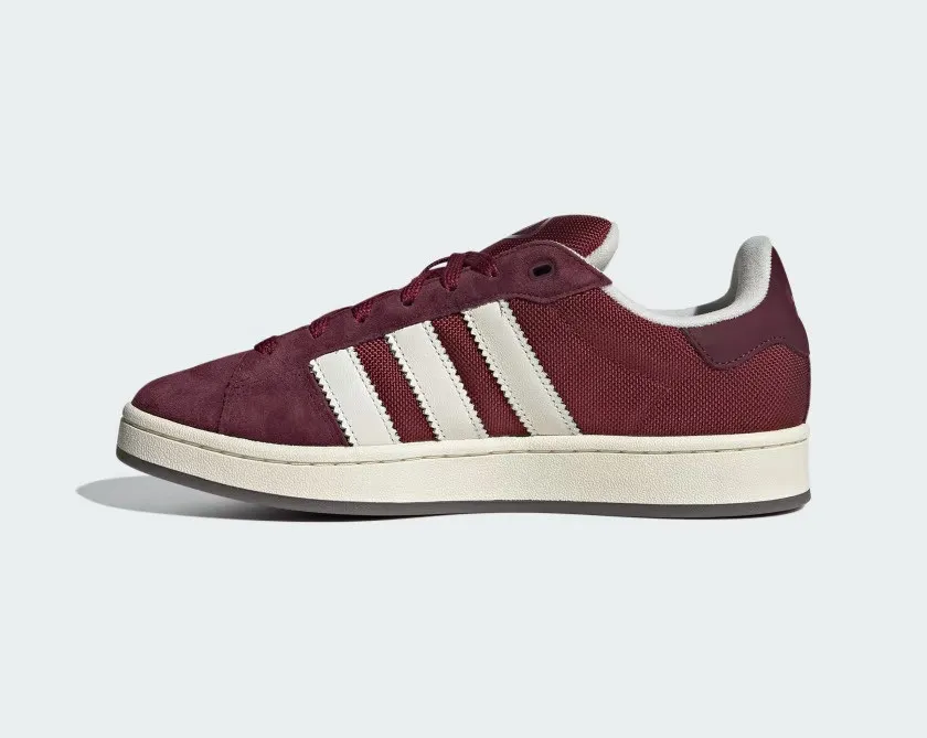 Adidas Originals Campus 00S Collegiate Burgundy Off White Maroon ID2076