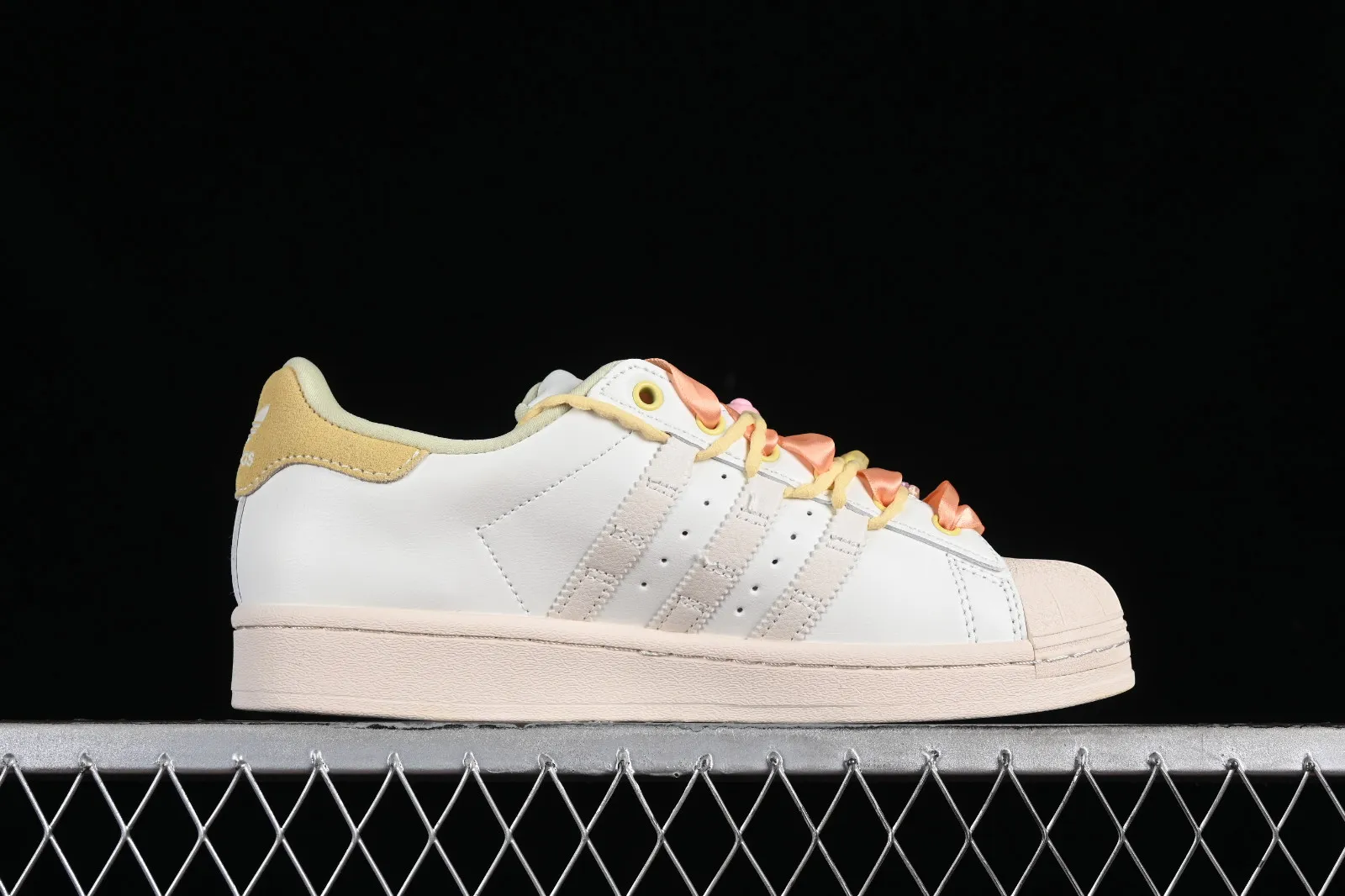 Adidas Originals Superstar Off White Orange Yellow IF1805