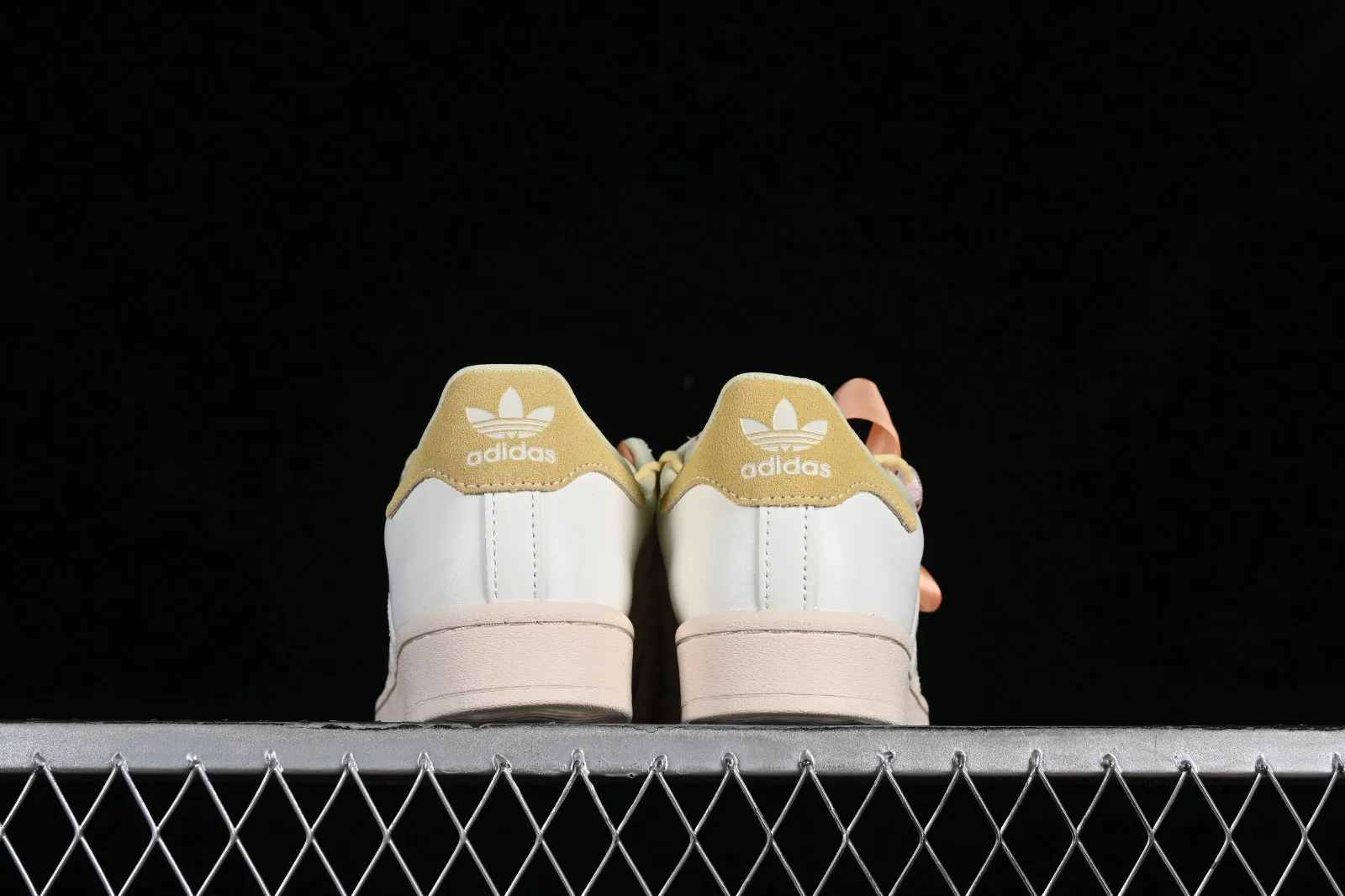 Adidas Originals Superstar Off White Orange Yellow IF1805