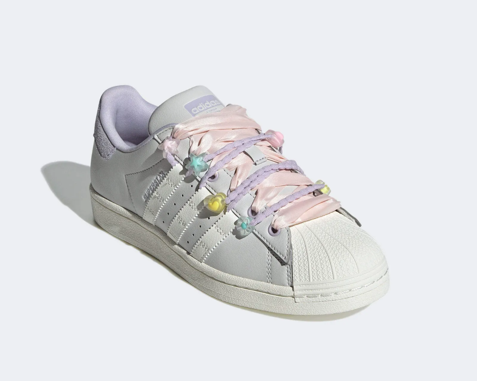 Adidas Originals Superstar Purple Light Grey Off White IF1804