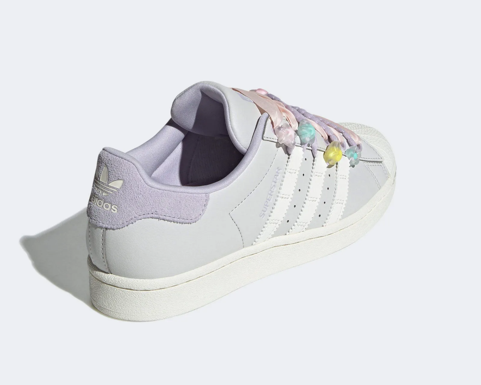 Adidas Originals Superstar Purple Light Grey Off White IF1804