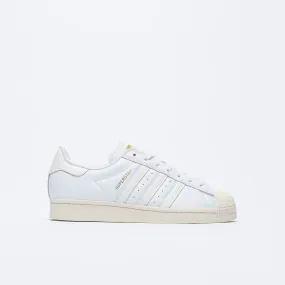 ADIDAS Skate - Superstar ADV (Cloud White/Gold Metallic)