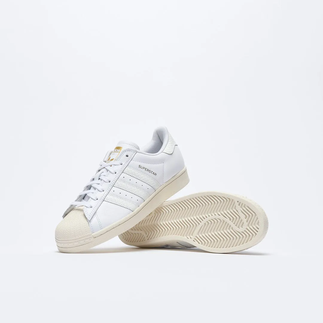 ADIDAS Skate - Superstar ADV (Cloud White/Gold Metallic)