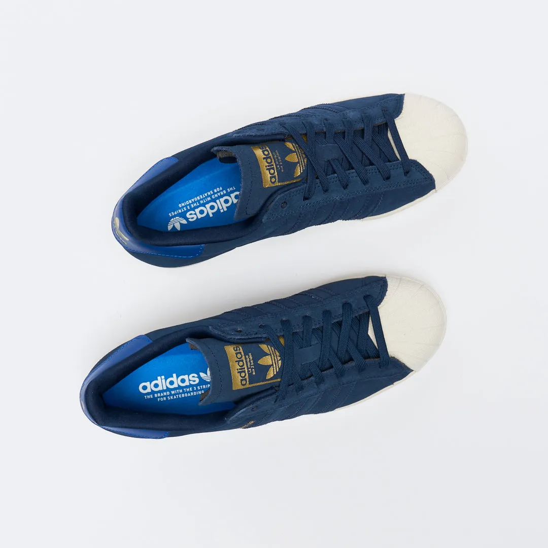 Adidas Skate - Superstar ADV (Core Black/Royal Blue/Gold Metallic)