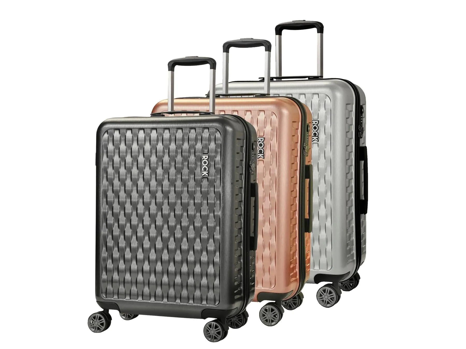 Allure Hard Shell Cabin 56 x 39 x 23 cm Suitcase Suitable for Easyjet, Ryanair