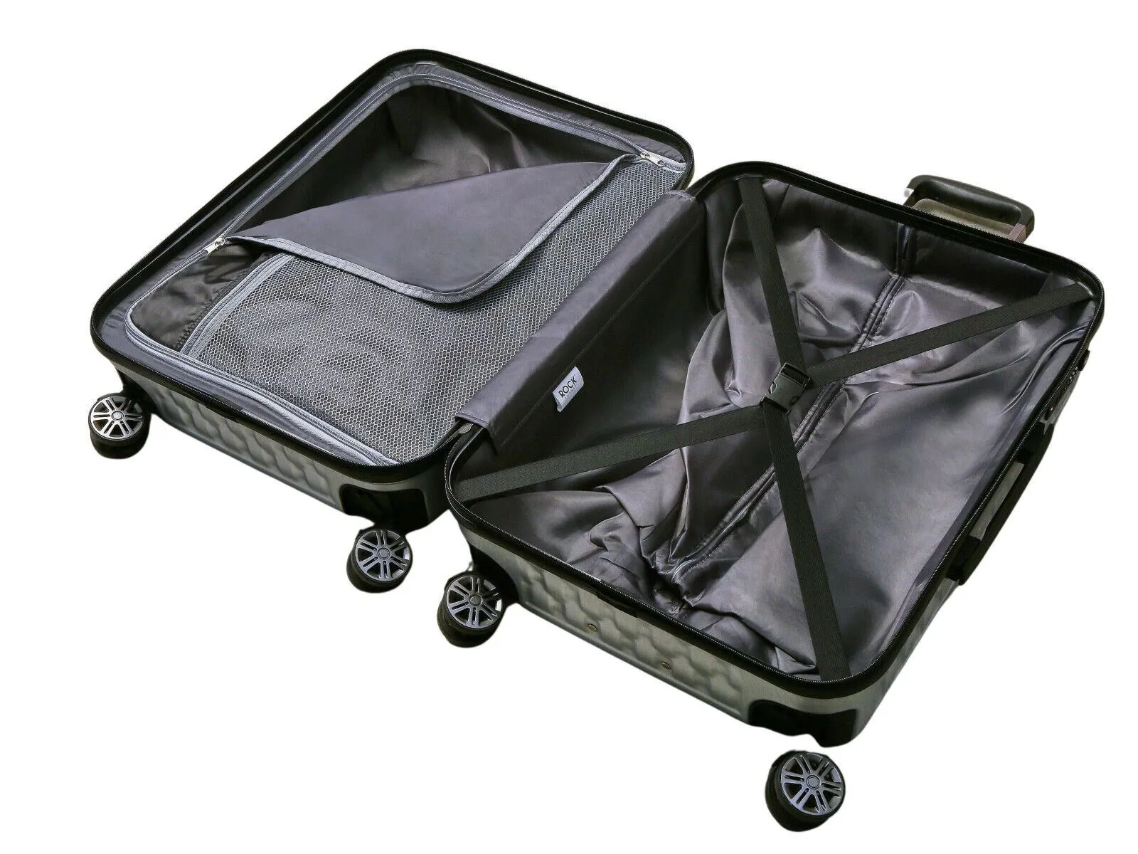 Allure Hard Shell Cabin 56 x 39 x 23 cm Suitcase Suitable for Easyjet, Ryanair