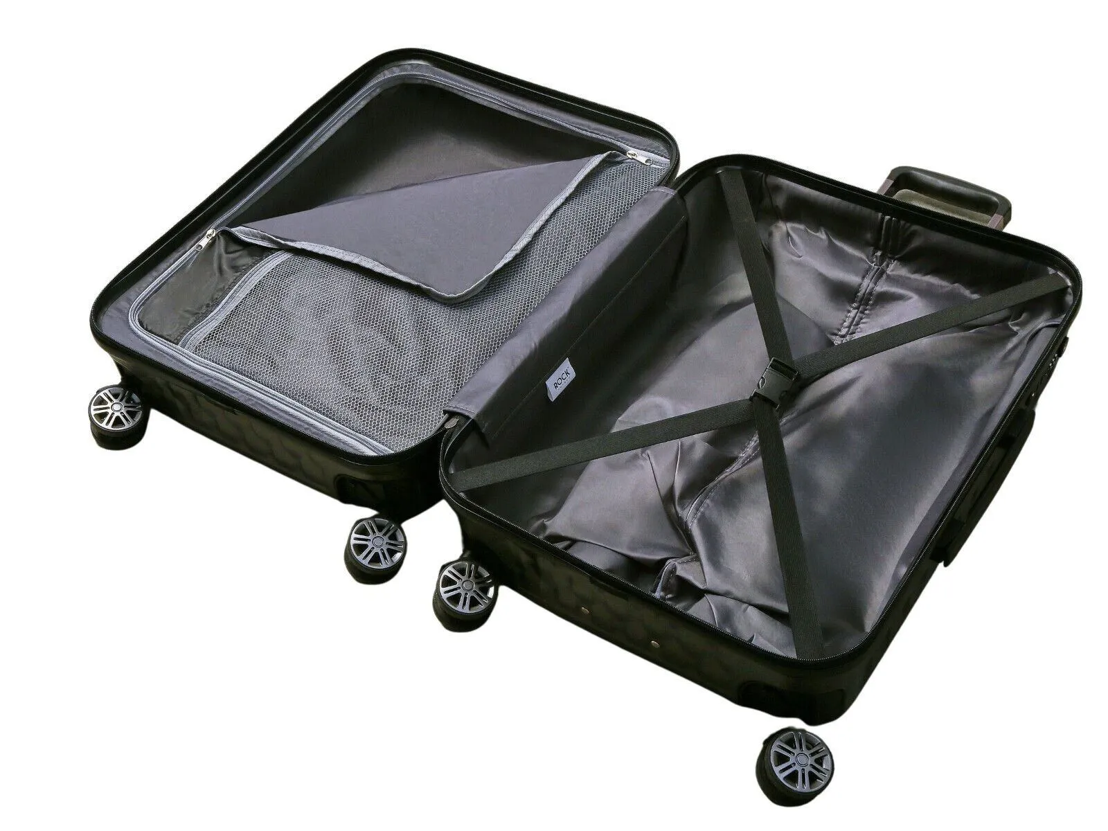 Allure Hard Shell Cabin 56 x 39 x 23 cm Suitcase Suitable for Easyjet, Ryanair