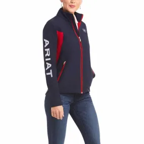 Ariat Women’s New Team Softshell Jacket Navy | Ingatestone Saddlery