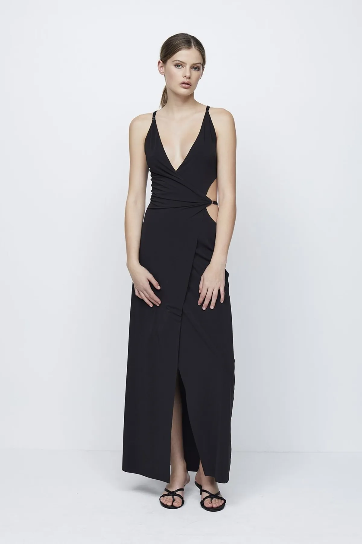 Bec + Bridge Zadie Wrap Maxi Dress - Black