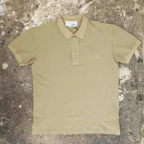 Beige Pique Polo T-Shirt