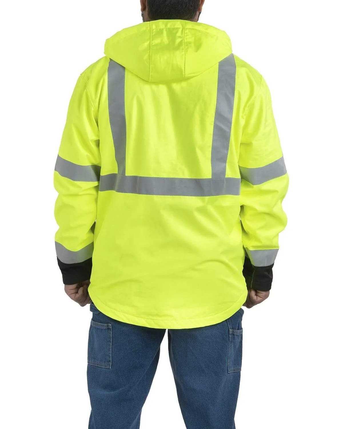 Berne - Men's Hi-Vis Type R Class 3 Softshell Jacket