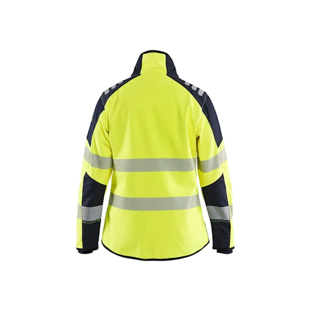 Blaklader 4448 Women's Hi-Vis Flame Resistant Multinorm Softshell Jacket