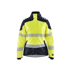 Blaklader 4448 Women's Hi-Vis Flame Resistant Multinorm Softshell Jacket