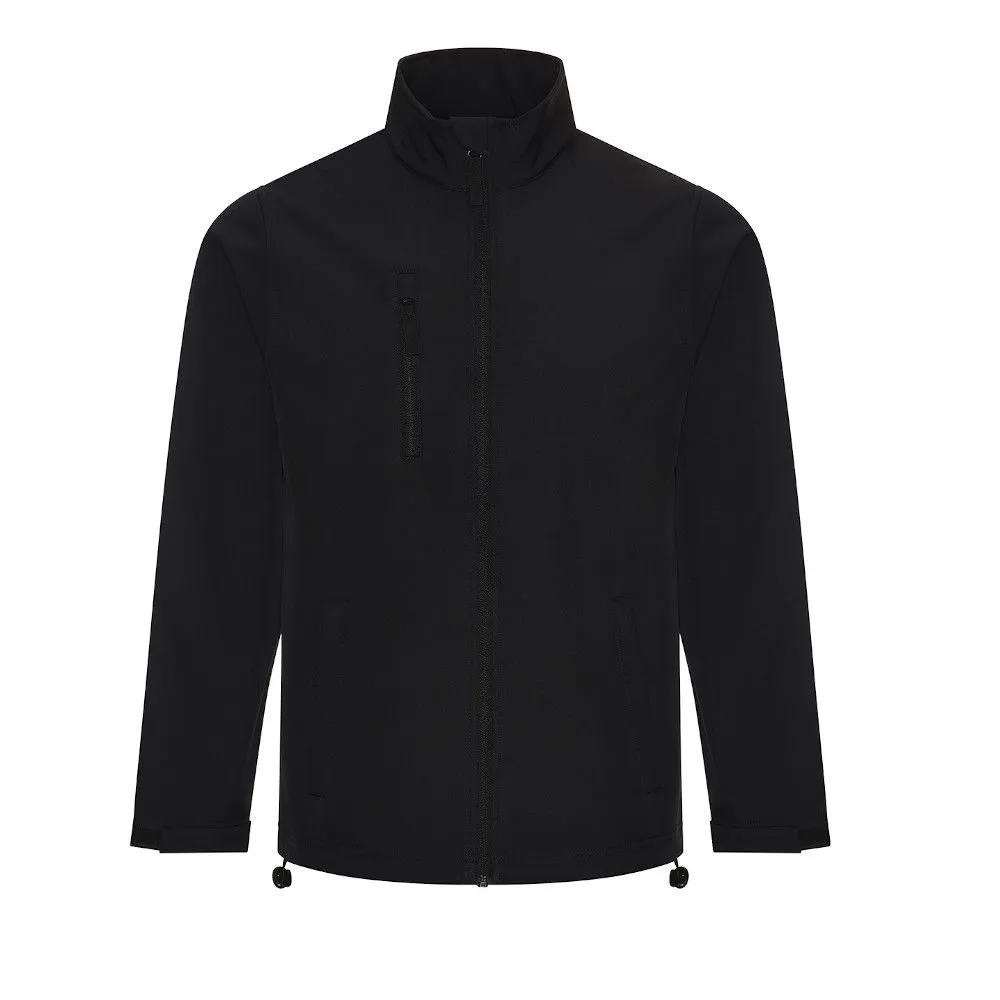 Brookes Mens Pro Three Layer Full Zip Work Softshell Jacket