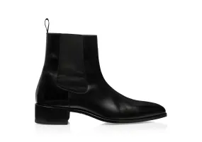 BURNISHED LEATHER ALEC CHELSEA BOOT