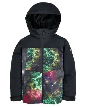 Burton Kids' Lodgepole 2L Snow Jacket - True Black/Painted Planets