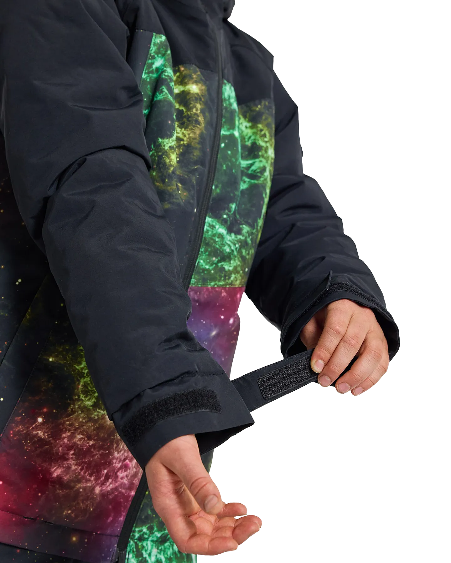 Burton Kids' Lodgepole 2L Snow Jacket - True Black/Painted Planets