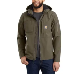 Carhartt Men's Relaxed Fit Rain Defender Softshell Hooded Jacket