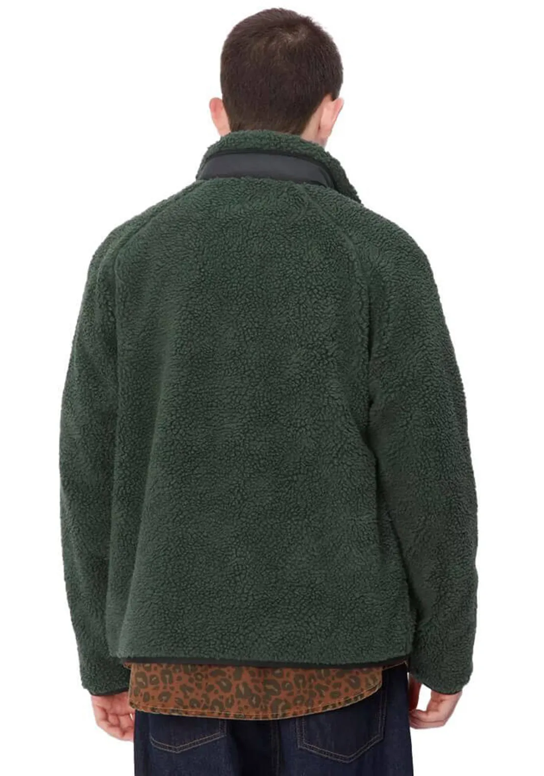 Carhartt WIP Prentis Fleeced Jacket, Forest Green