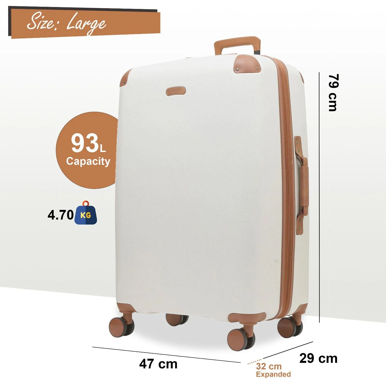 Carnaby Hard Shell Classic Suitcase Set