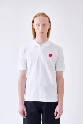 CDG Play,Red Heart Polo