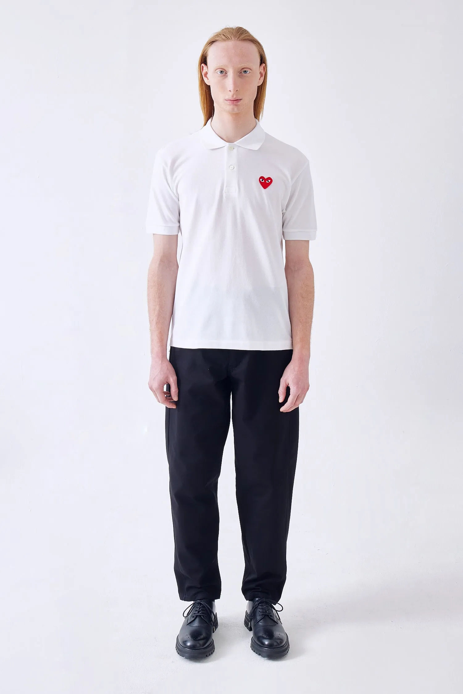 CDG Play,Red Heart Polo