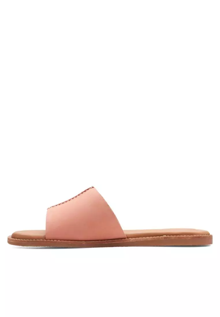 Clarks Clarks Karsea Mule Coral Womens Casual with  Medal Rated Tannery Technology