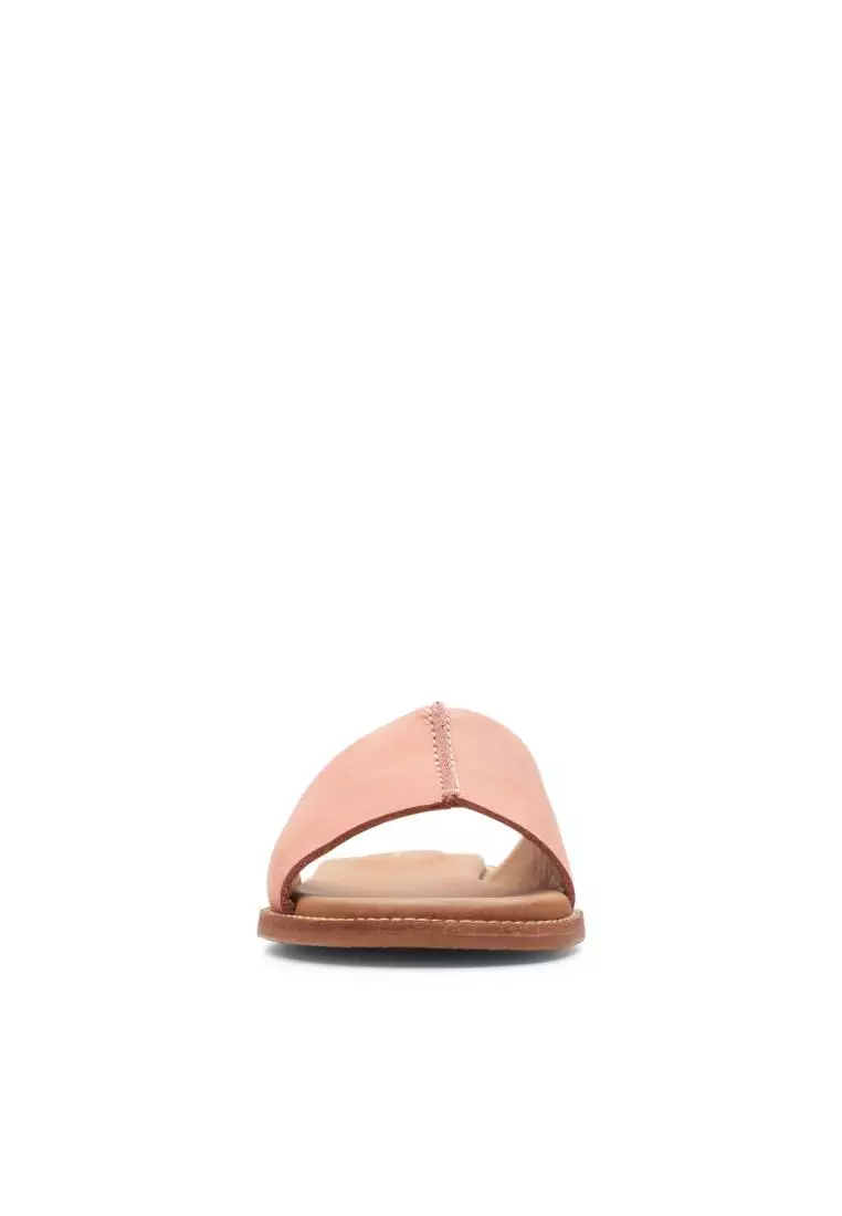 Clarks Clarks Karsea Mule Coral Womens Casual with  Medal Rated Tannery Technology