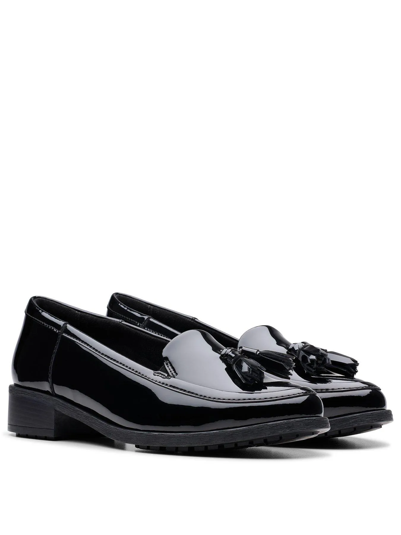 Clarks Havisham Edge Loafer - Black Patent