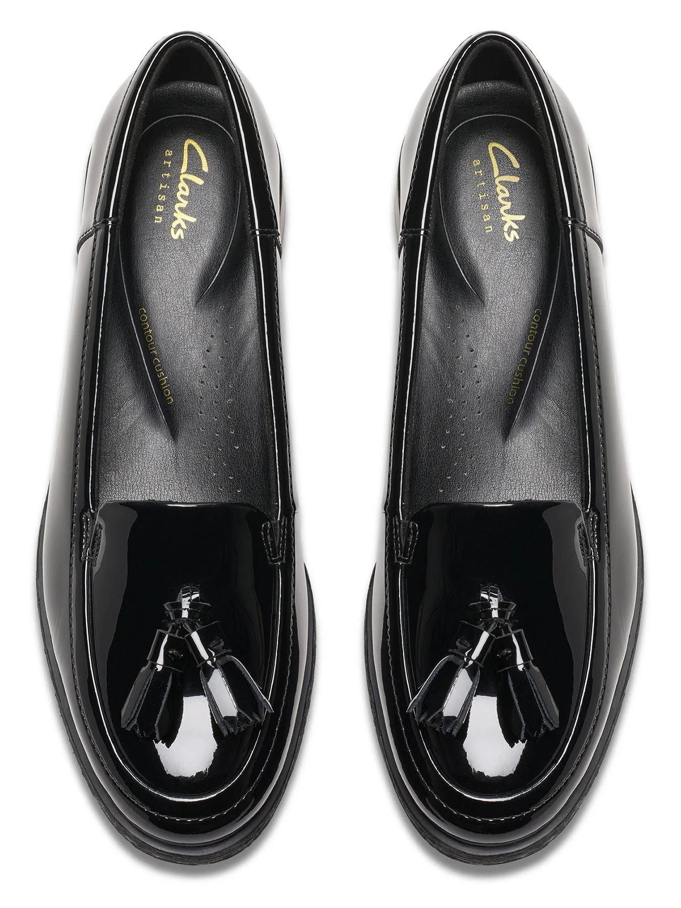 Clarks Havisham Edge Loafer - Black Patent