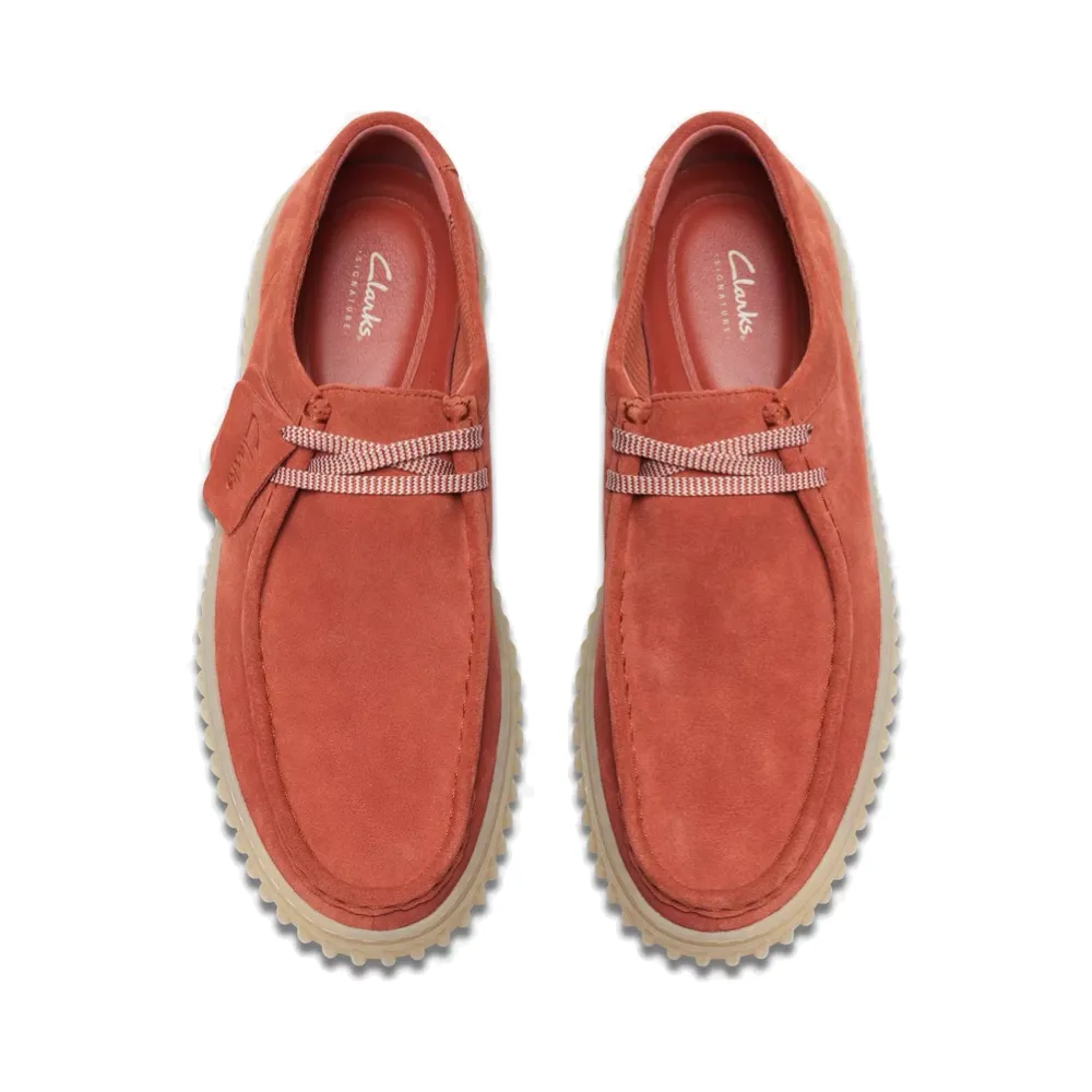 Clarks Men's Torhill Lo Suede Moccasin in Rust