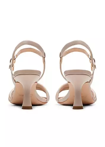 Clarks Sand Leather Amali May Sandals | Grattan