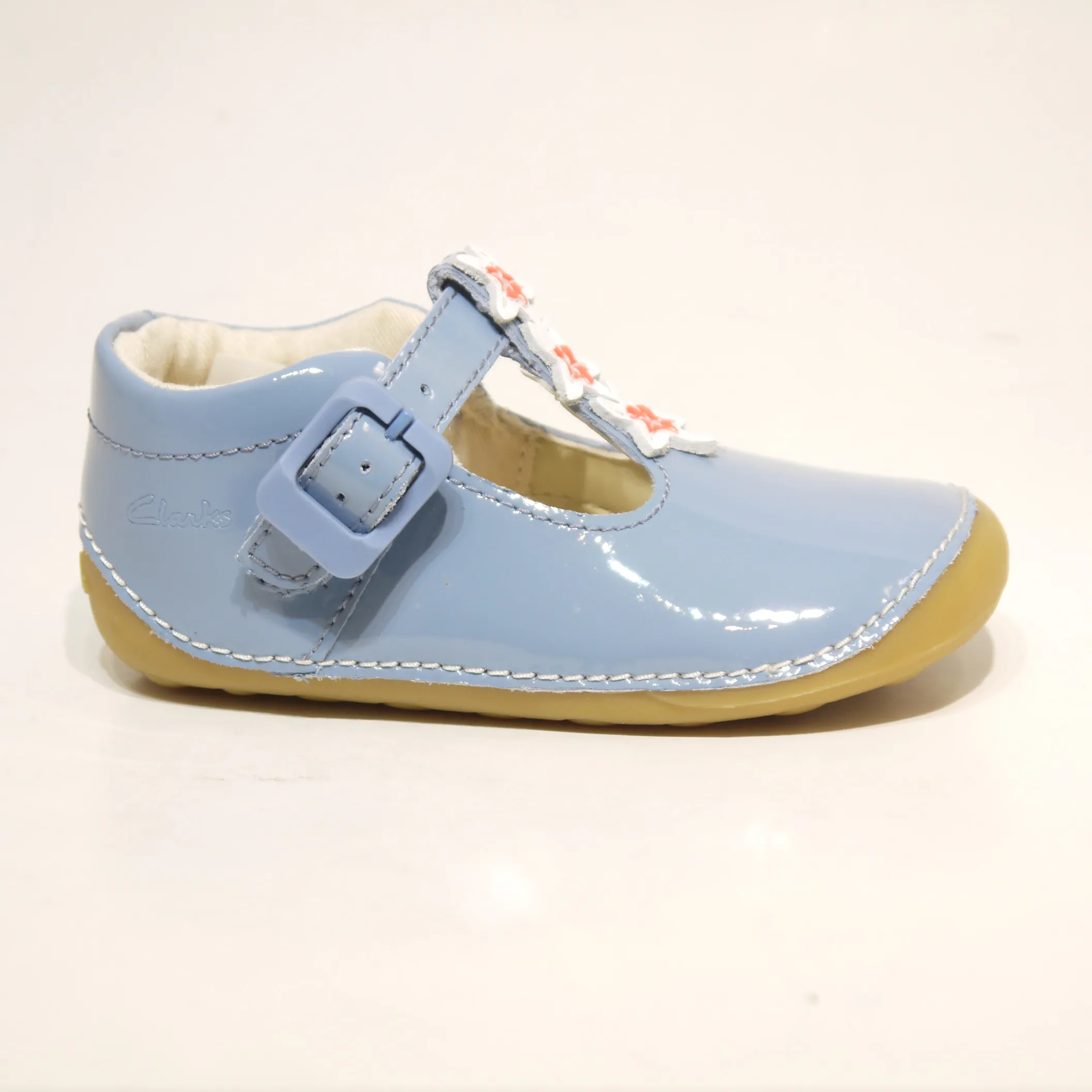 Clarks Tiny Flower T Mid Blue