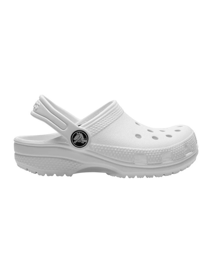 Classic Clog Youth Beach Sandals in White