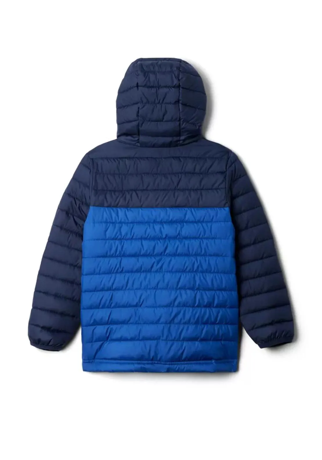 Columbia Boys Powder Lite II Hooded Jacket, Mountain Blue