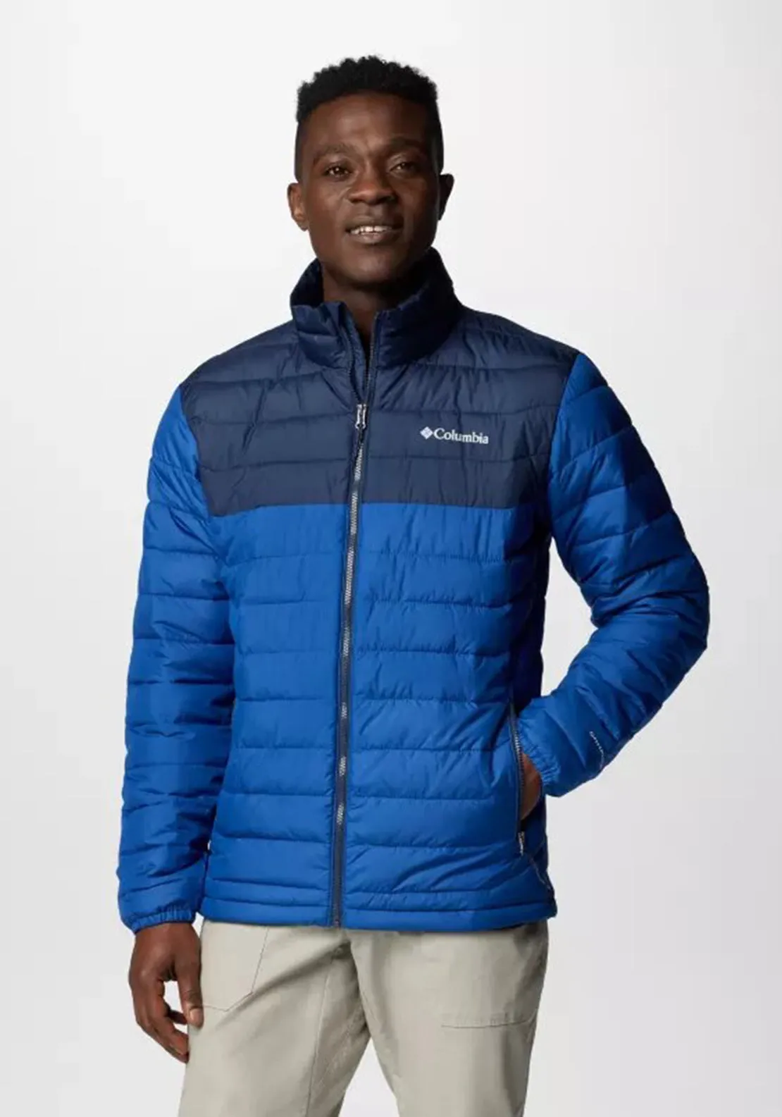 Columbia Powder Lite II Jacket, Blue & Navy