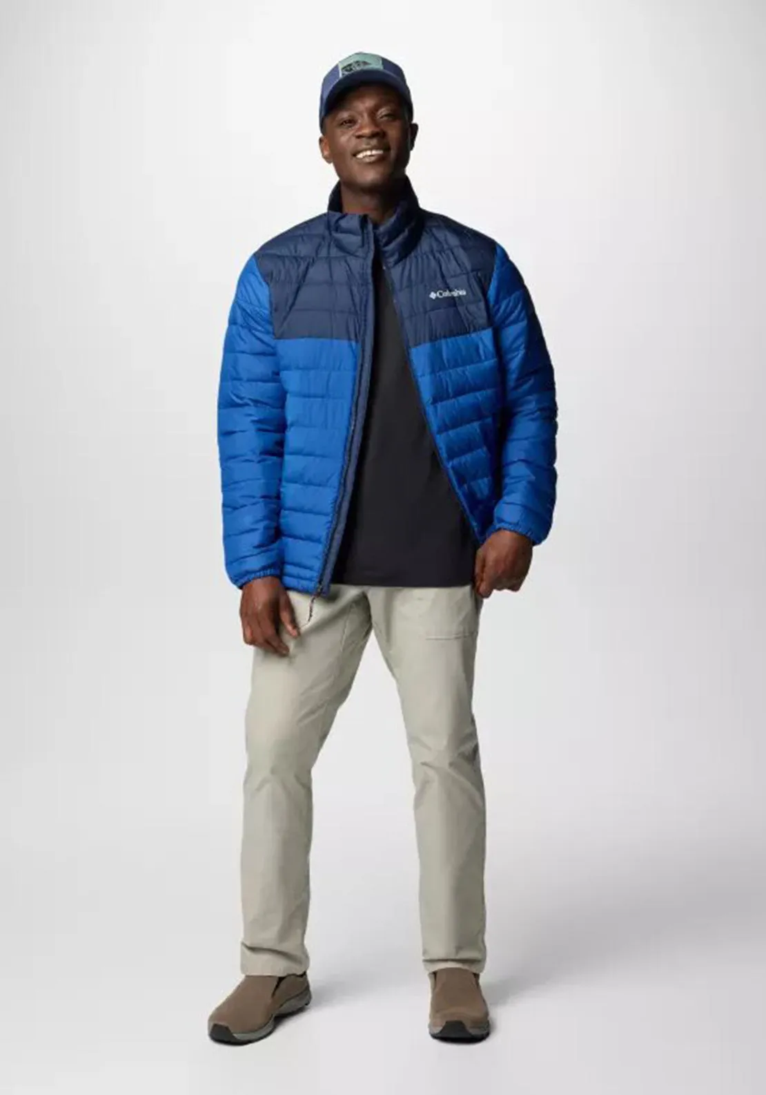 Columbia Powder Lite II Jacket, Blue & Navy