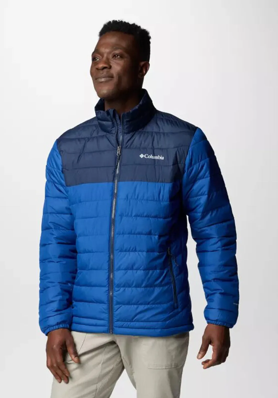 Columbia Powder Lite II Jacket, Blue & Navy