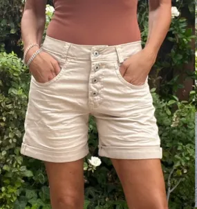 Commando Beige Shorts