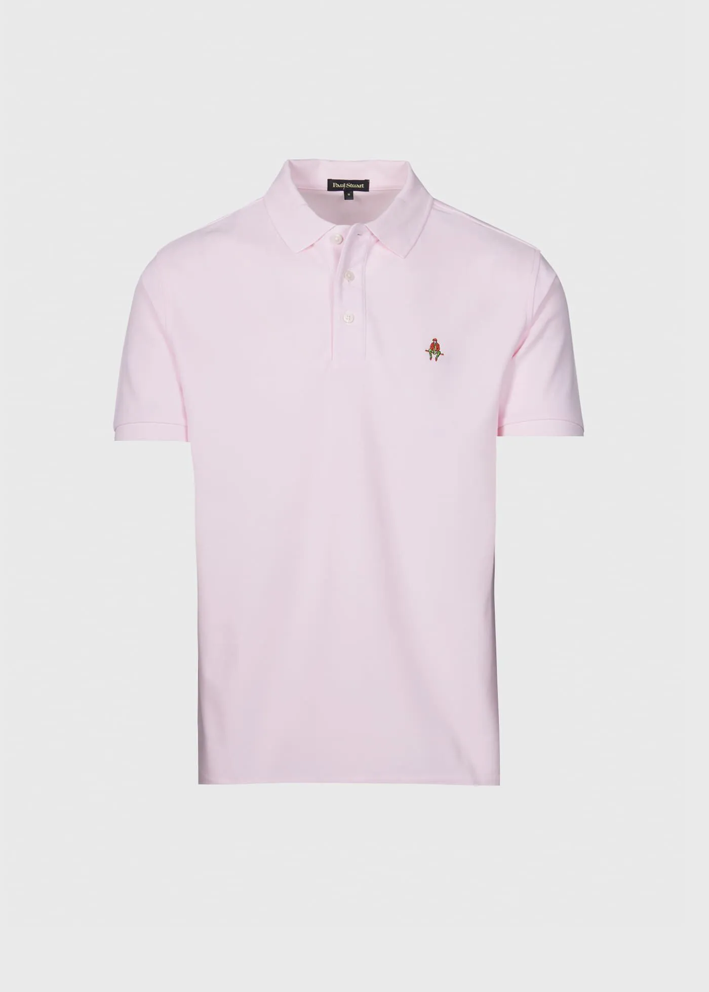 Cotton Piqué Logo Polo