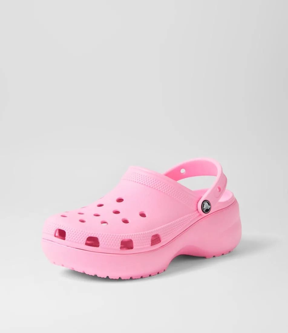 CROCS Classic Platform W Flamingo Crosslite Sandals