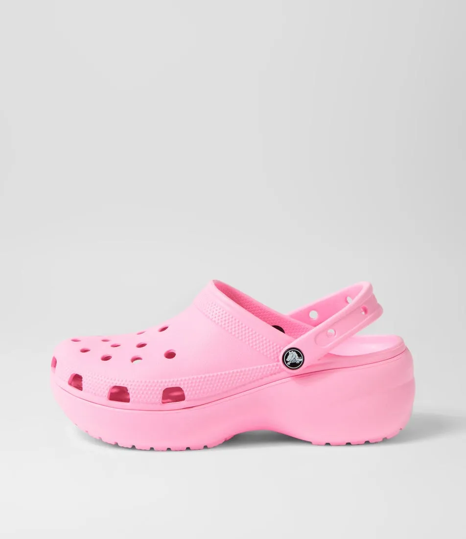 CROCS Classic Platform W Flamingo Crosslite Sandals