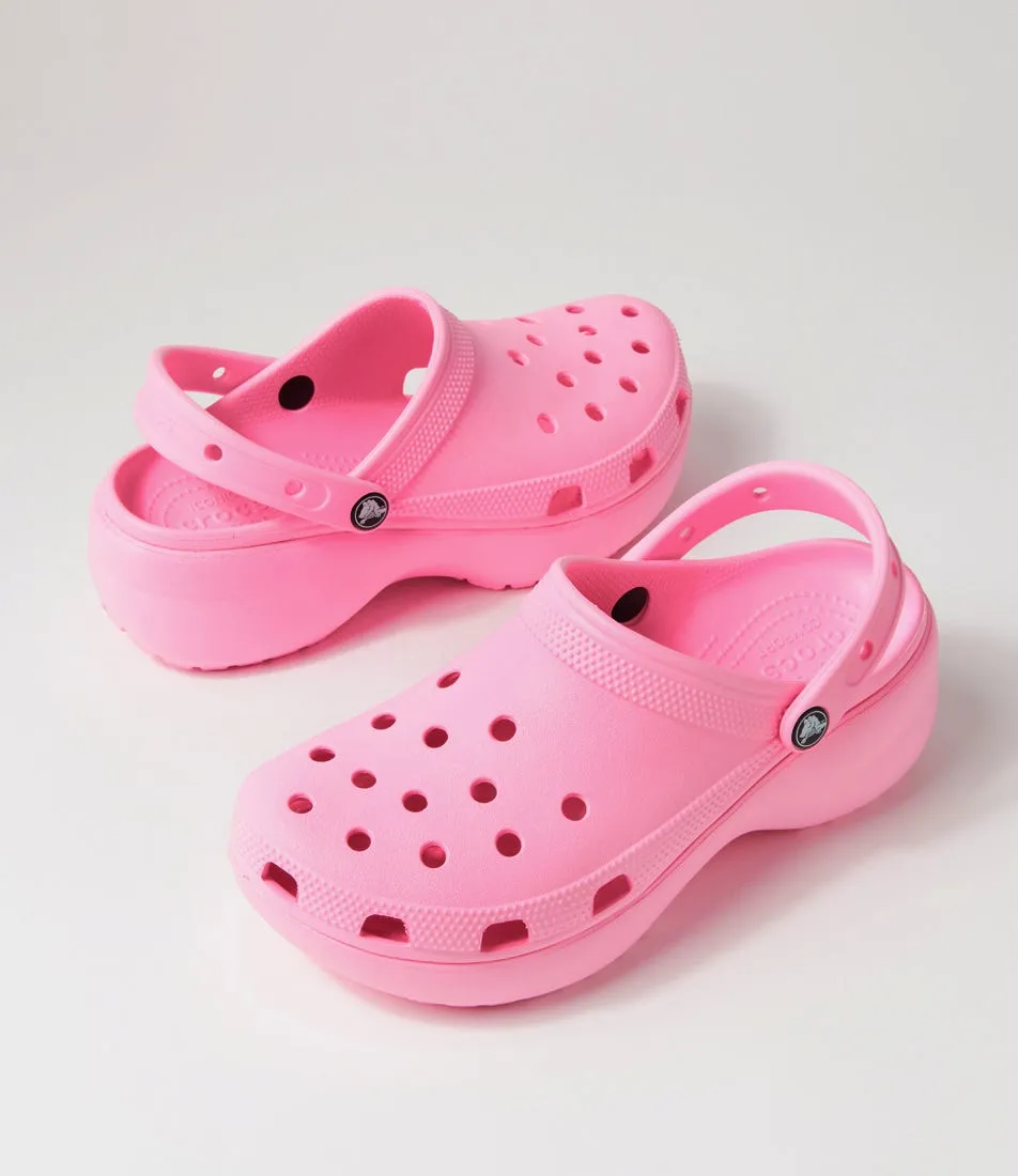 CROCS Classic Platform W Flamingo Crosslite Sandals