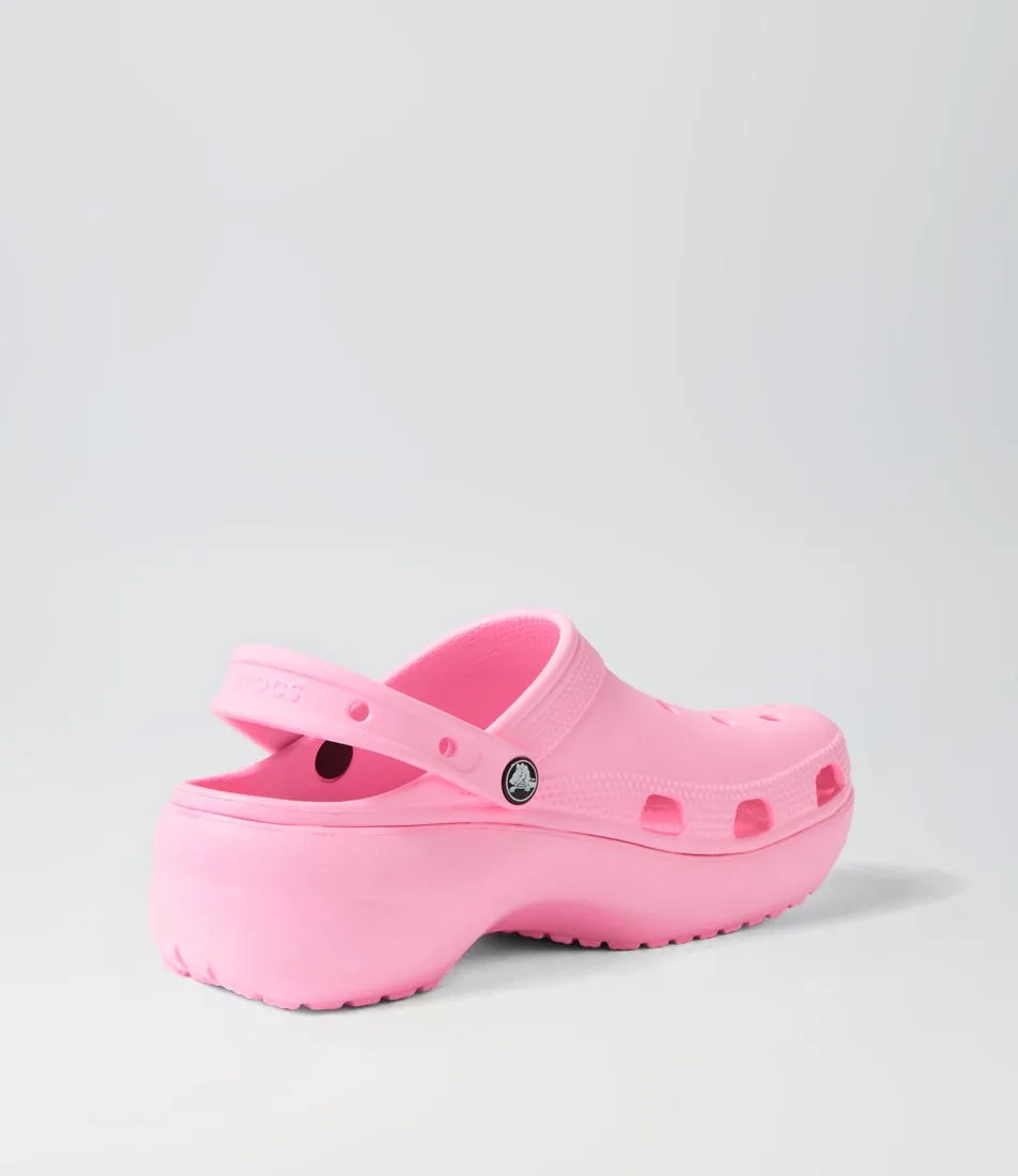 CROCS Classic Platform W Flamingo Crosslite Sandals